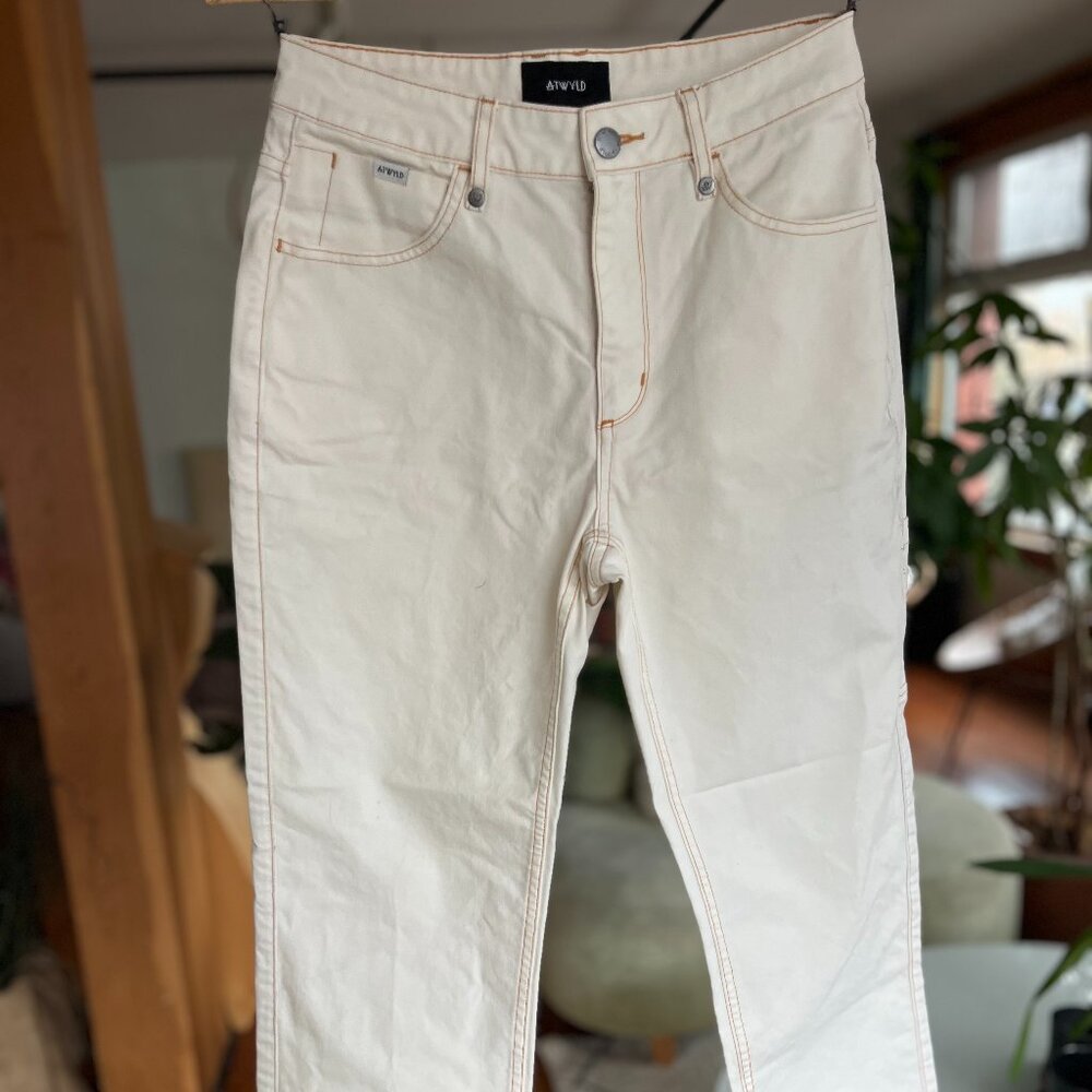 Atwyld White Chino Pants